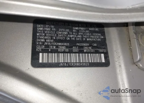 2019 Nissan Rogue Sport Sv from USA, damaged, VIN JN1BJ1CR2KW343823